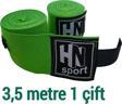 Hn Sport Boks Kick Boks Muay Thai Wushu Sanda Tüm Sporlar İçin El Bandajı 3,5 M X 2 Adet Elastik Boks Bandajı