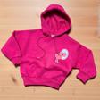 KAPÜŞONLU ARKA AYNALI KALP BASKILI SWEATSHIRT - Fuşya - 2 - 3 Yaş - ERL50627.0-Fuşya-2 - 3 Yaş Fuşya
