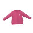 LITTLE HEART NAKIŞLI İKİ İPLİK KIZ SWEATSHIRT - NEC231231-Fuşya-1 - 2  Yaş Fuşya