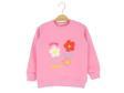 PAPATYA DAISY NAKIŞLI İKİ İPLİK SWEATSHIRT - Pembe - 5 Yaş - NSL411-Pembe-5 Yaş Pembe
