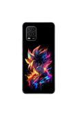 Dali Design Xiaomi Mi 10 Lite Uyumlu Şeffaf Kılıf Dragon Ball-Z 2 Tasarımlı