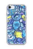 Dali Design İphone 6 Plus Uyumlu Şeffaf Kılıf Graffiti 9 Tasarımlı