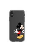 Dali Design İphone X Uyumlu Şeffaf Kılıf Couple Mickey 1 Tasarımlı