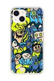 Dali Design İphone 14 Uyumlu Şeffaf Kılıf Graffiti 11 Tasarımlı