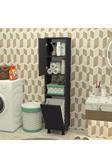 Home Mobiga Efsa Çamaşır Kirli Sepetli Banyo Dolabı