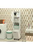 Home Mobiga Efsa Çamaşır Kirli Sepetli Banyo Dolabı