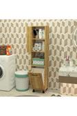 Home Mobiga Efsa Çamaşır Kirli Sepetli Banyo Dolabı