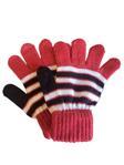 Kız Çocuk Eldiven Kırmızı  4-8 Yaş