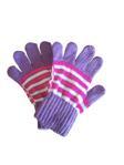 Kız Çocuk Eldiven Mor  4-8 Yaş