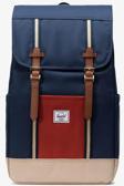 Herschel Retreat™ Backpack 23L Unisex (46cm x 28cm x 15cm) Sırt Çantası Laci-Bej-Kırmızı