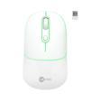Lecoo WS210 Kablosuz 1600DPI 6 Tuşlu Çift Modlu RGB Şarj Edilebilir Sessiz Mouse