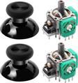 XBOX One Analog Motor Topuz Seti 2+2 One - One S/X - Series S/X Uyumlu Siyah