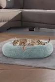 Peluş Kedi ve Köpek Yatağı Pugalo Ekonomik Kedi Yatağı (M)