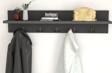 Bofigo Portmanto Duvar Askılığı Elbise Askılığı Antrasit 80 Cm