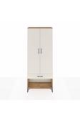 Dienni Arges Dolap 2 Raflı Tek Çekmeceli Tek Askılı 88 x 30 x 221 Çam-Aytaşı