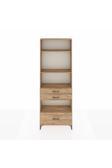 Dienni Arges Dolap 4 Raflı 3 Çekmeceli 88 x 30 x 243 cm Çam - Çam