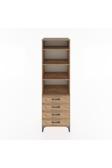 Dienni Hyperion Dolap 4 Raflı 4 Çekmeceli 60 x 44 x 195 cm Çam - Çam