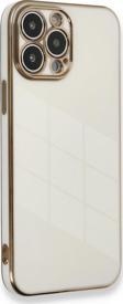 Microsonic Apple iPhone 14 Pro Max Kılıf Olive Plated Beyaz