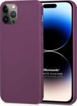 Microsonic Matte Silicone Apple iPhone 14 Pro Kılıf Mor
