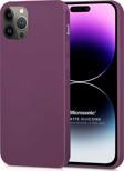 Microsonic Matte Silicone Apple iPhone 14 Pro Max Kılıf Mor