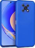 Microsonic Matte Silicone Huawei Nova Y90 Kılıf Mavi