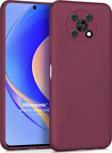 Microsonic Matte Silicone Huawei Nova Y90 Kılıf Mor