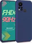 Microsonic Matte Silicone Infinix Hot 11S Kılıf Lacivert