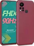 Microsonic Matte Silicone Infinix Hot 11S Kılıf Mor