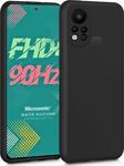 Microsonic Matte Silicone Infinix Hot 11S Kılıf Siyah