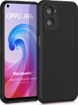 Microsonic Matte Silicone Oppo A76 Kılıf Siyah