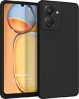 Microsonic Matte Silicone Xiaomi Redmi 13C Kılıf Siyah