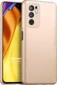 Microsonic Matte Silicone Xiaomi Redmi Note 11 SE Kılıf Gold