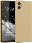 Microsonic Matte Silicone Samsung Galaxy A05 Kılıf Gold