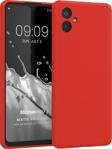 Microsonic Matte Silicone Samsung Galaxy A05 Kılıf Kırmızı