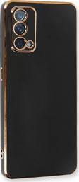 Microsonic Oppo A74 4G Kılıf Olive Plated Siyah