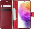 Microsonic Samsung Galaxy A73 5G Kılıf Delux Leather Wallet Kırmızı