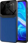 Microsonic Xiaomi Redmi Note 9 Kılıf Uniq Leather Lacivert