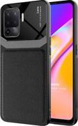 Microsonic Oppo Reno 5 Lite Kılıf Uniq Leather Siyah