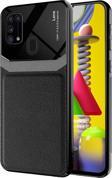Microsonic Samsung Galaxy M31 Kılıf Uniq Leather Siyah