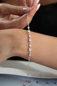 Silvano Jewelry 925 Ayar Gümüş Yıldızlı Bileklik