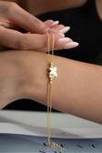 Silvano Jewelry 925 Ayar Gümüş Kelebek Bileklik