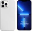 Microsonic Apple iPhone 13 Pro Kılıf Liquid Lansman Silikon Beyaz
