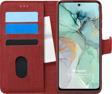 Microsonic General Mobile GM 22 Kılıf Fabric Book Wallet Kırmızı
