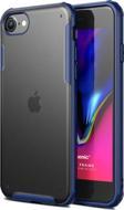 Microsonic Apple iPhone SE 2022 Kılıf Frosted Frame Lacivert