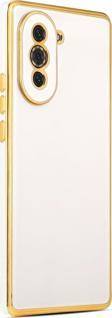 Microsonic Huawei Nova 10 Pro Kılıf Olive Plated Beyaz