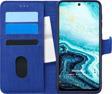 Microsonic General Mobile GM 21 Plus Kılıf Fabric Book Wallet Lacivert