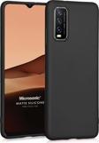 Microsonic Matte Silicone Vivo Y20 Kılıf Siyah