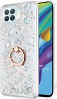 Microsonic Oppo Reno 4 Lite Kılıf Glitter Liquid Holder Gümüş