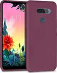 Microsonic Matte Silicone LG K50s Kılıf Mor