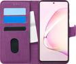 Microsonic Samsung Galaxy Note 10 Lite Kılıf Fabric Book Wallet Mor